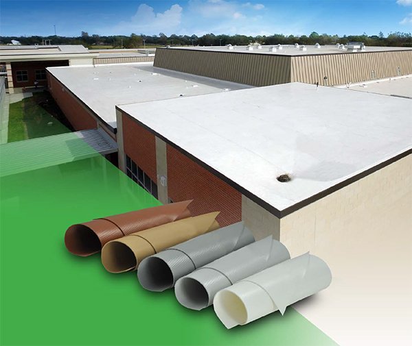 An example of the commercial roofing expertly installed by High Quality Roofing